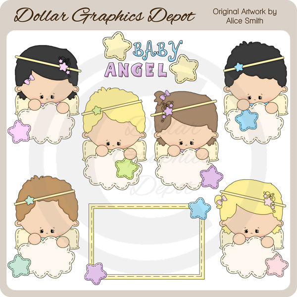 Baby Angel - Clip Art