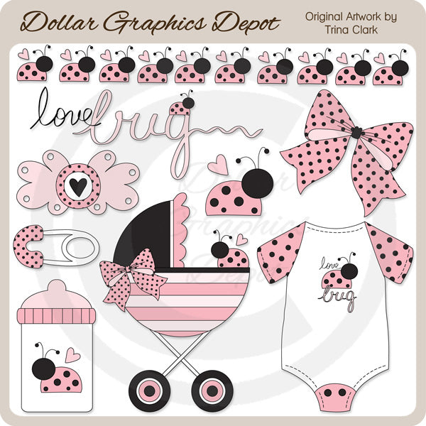Baby Love Bug 1 - ClipArt