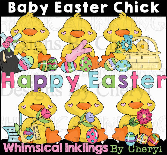 Baby Easter Chicks... Graphic Collection   (WI)
