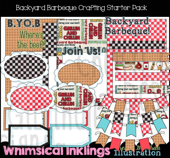 Backyard Bar-B-Que...Crafting Starter Pack