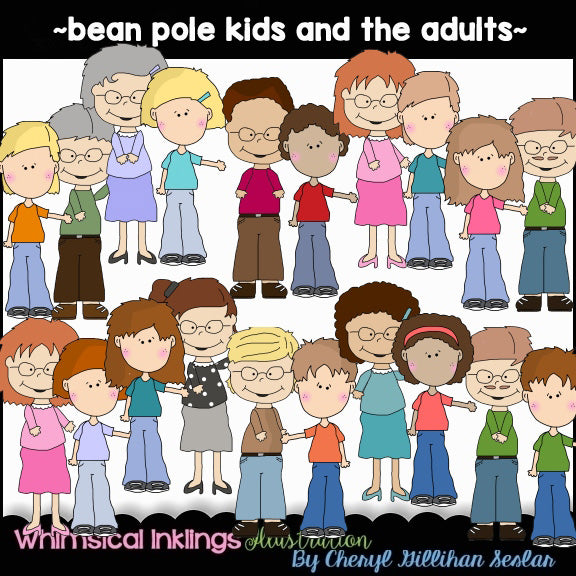 Bean Pole Kids and The Adults