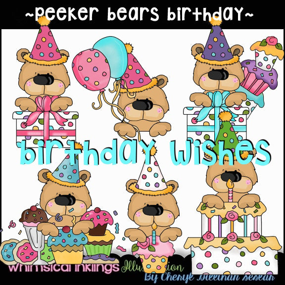 Bear Peekers...Compleanno