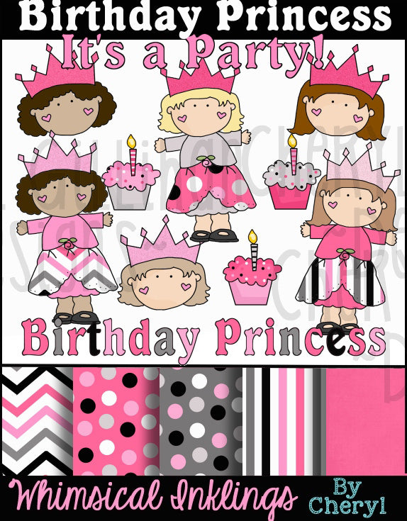 Princesa de cumpleaños....Colección gráfica