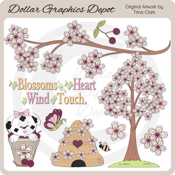 Blossoms Of The Heart - Clip Art