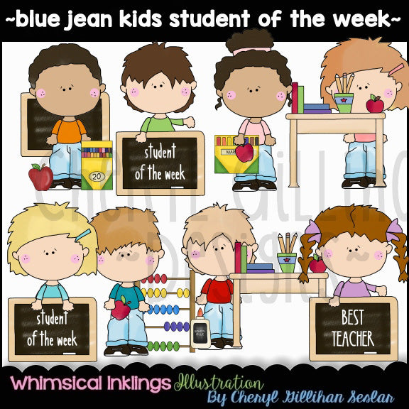 Blue Jean Kids...Estudiante de la semana