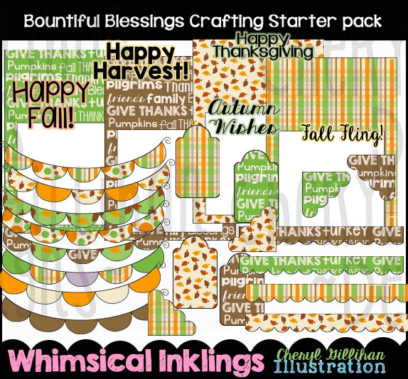 Bountiful Blessings...Crafting Starter Pack