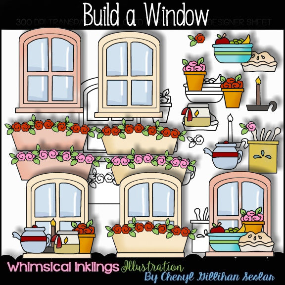 Build A Window Clipart Collection