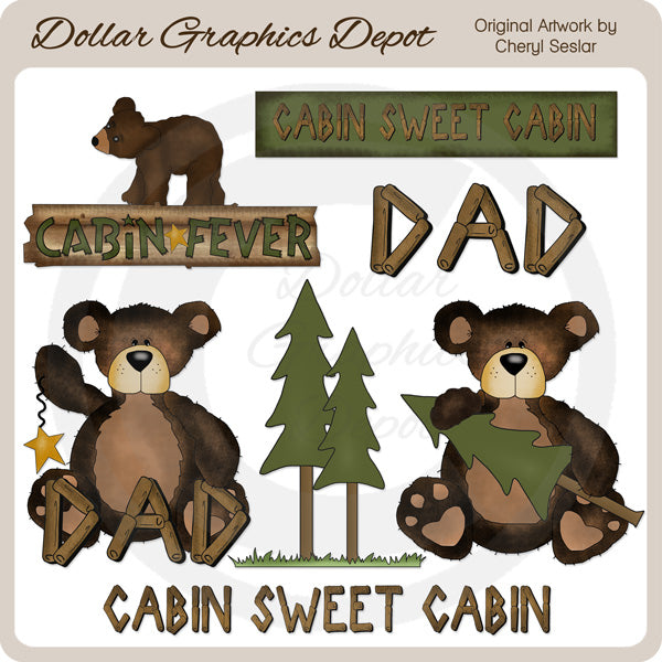 Cabin Fever - Clip Art