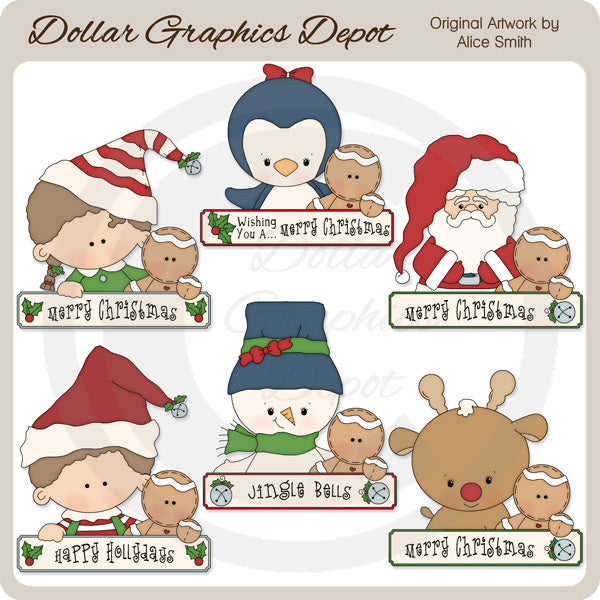 Auguri di Natale agli amici - ClipArt - Esclusiva DCS