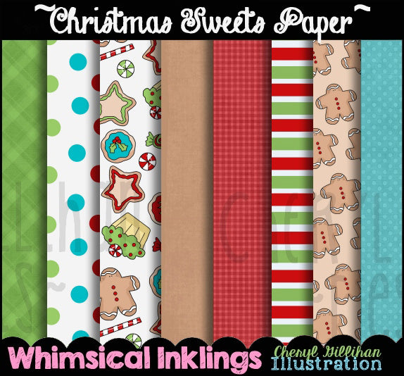 Christmas Sweets Papers