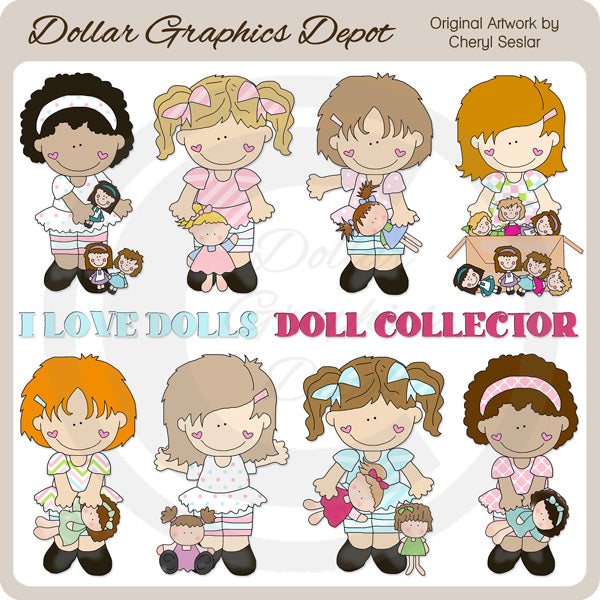 Dolly Girls - ClipArt - Esclusiva DCS