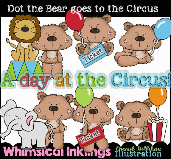Dot The Bear Goes To The Circus