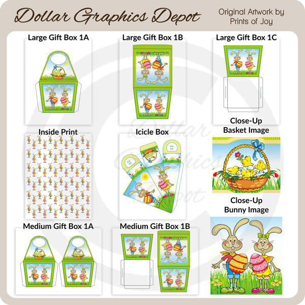 Easter Bunny - Printable Set 3