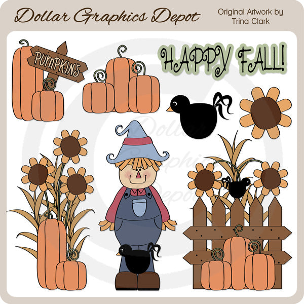 Fall Harvest 1 - Clip Art