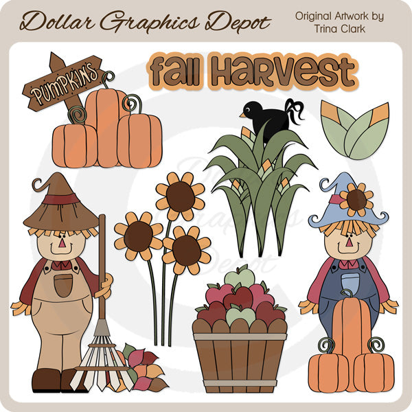 Fall Harvest 2 - Clip Art