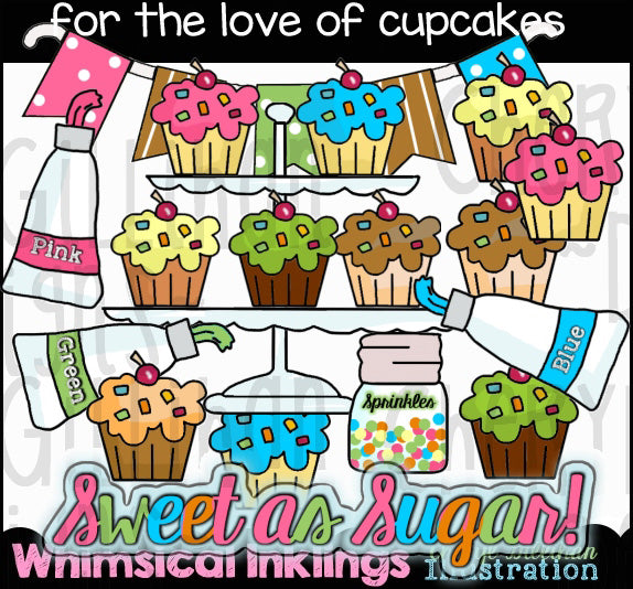 Per amore dei cupcakes...raccolta grafica