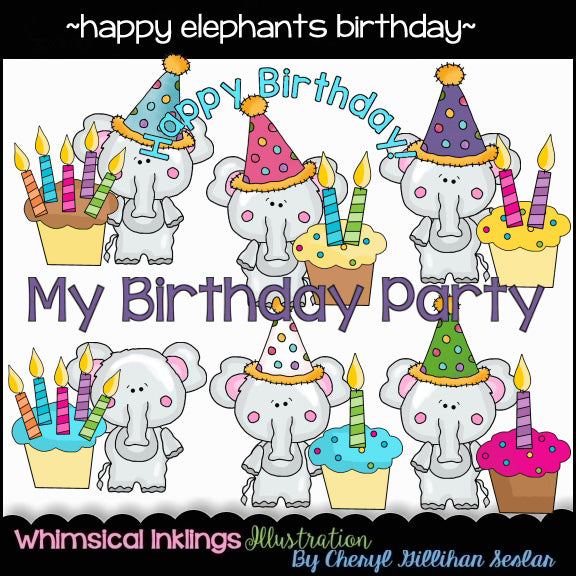 Happy Elephants...Happy Birthday