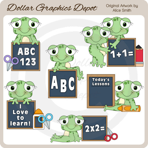 Hop To Learn 1 - Clip Art - DCS Exclusive