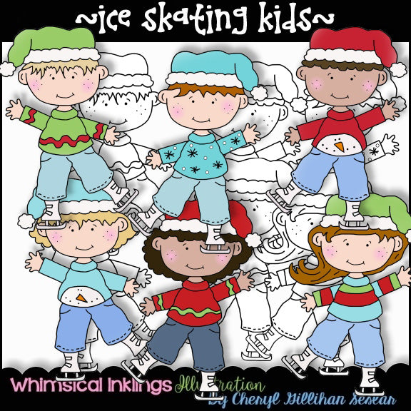 Ice Skating Kids