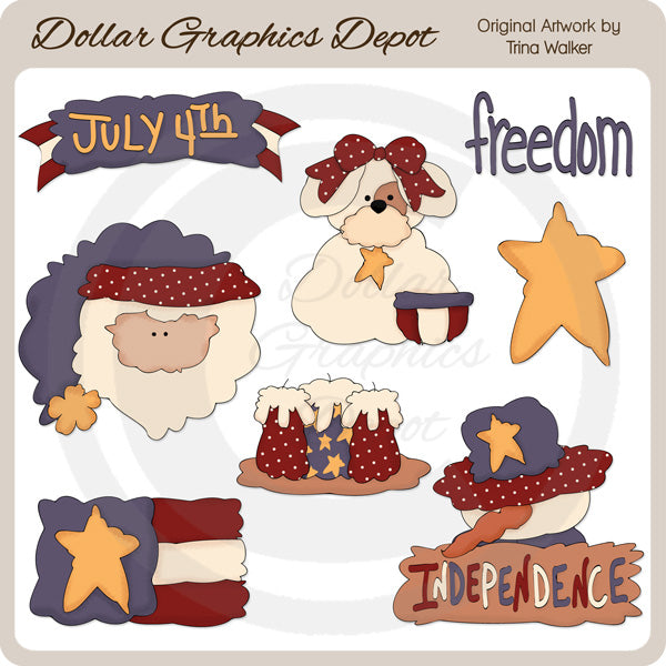 Independence Day - Clip Art