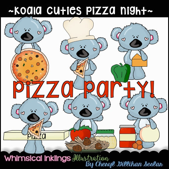 Koala Bear Cuties...Pizza Night