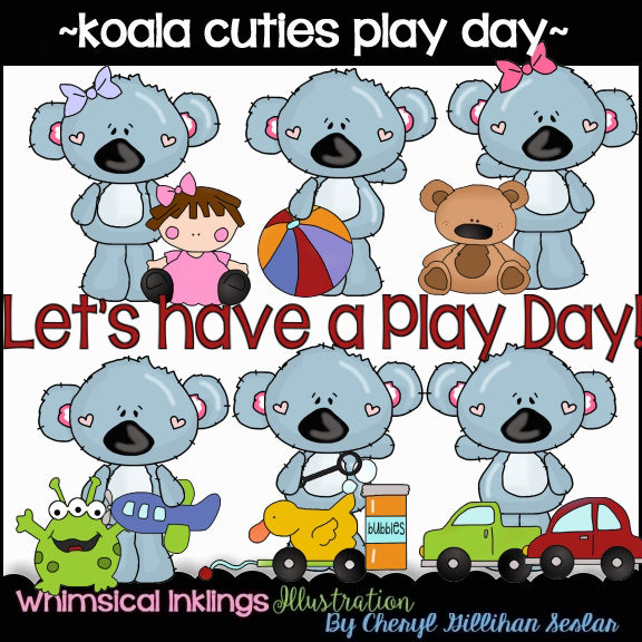 Koala Bear Cuties...Play Day