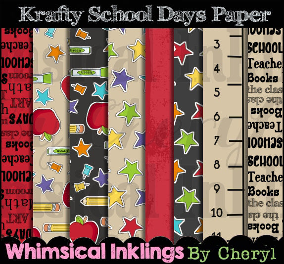 Krafty School Days Papers  (WI)