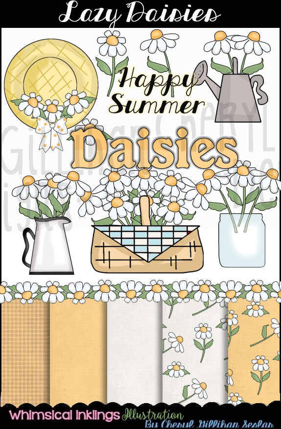 Lazy Daisies...Collezione grafica