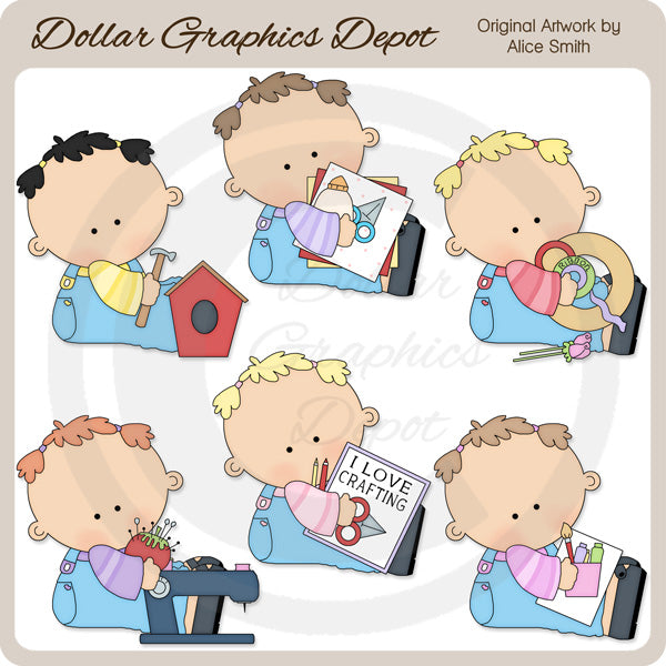Lil' Crafter - ClipArt