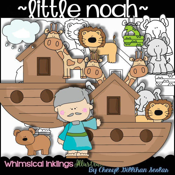 Little Noah...Clipart Collection