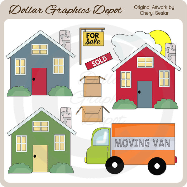 Moving Day - Clip Art