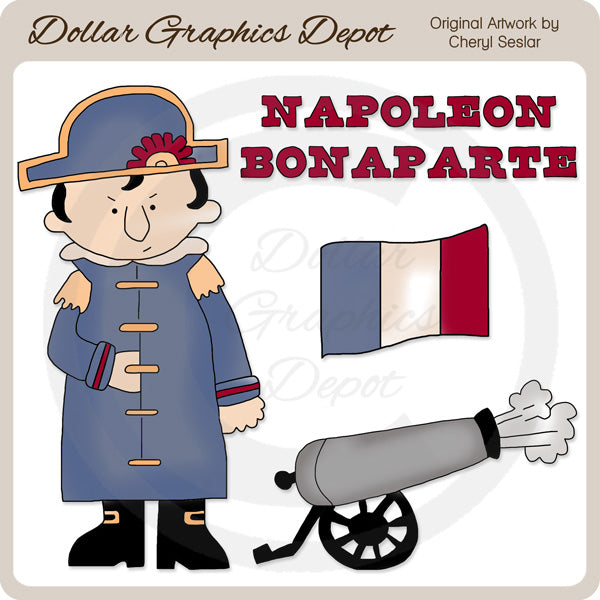 Napoleon Bonaparte - Clip Art