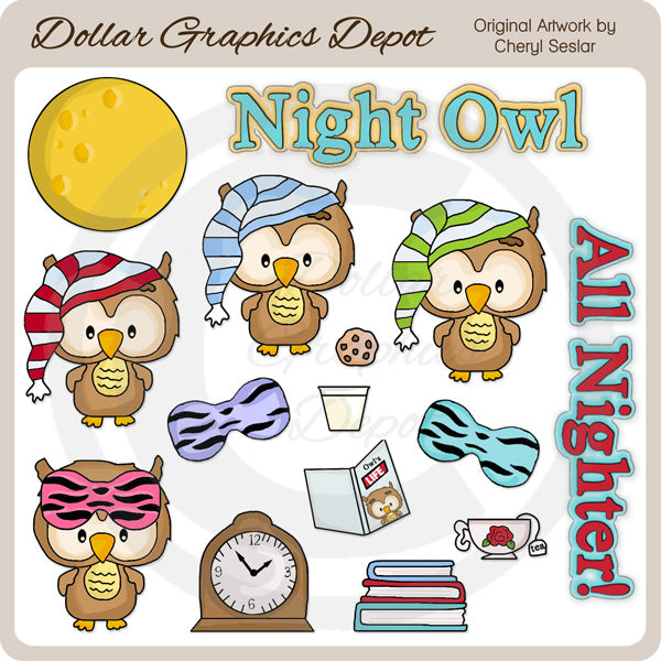 Night Owl - Clip Art
