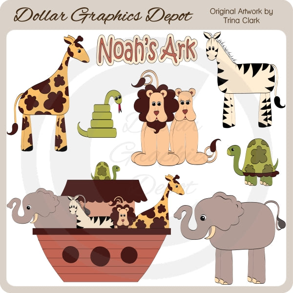 Noah's Ark 2 - Clip Art