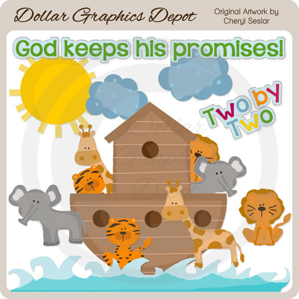 Noah's Ark 3 - Clip Art