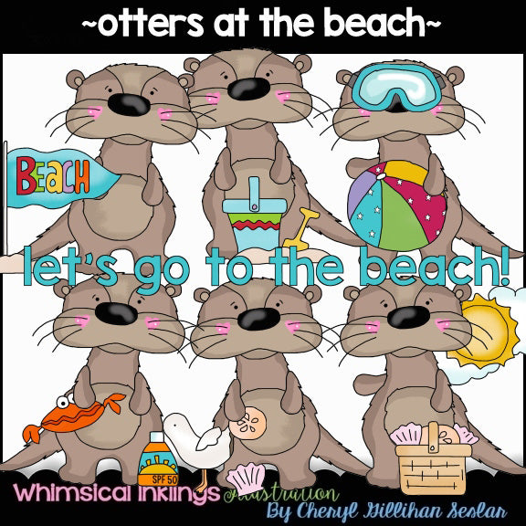 Otters...At The Beach