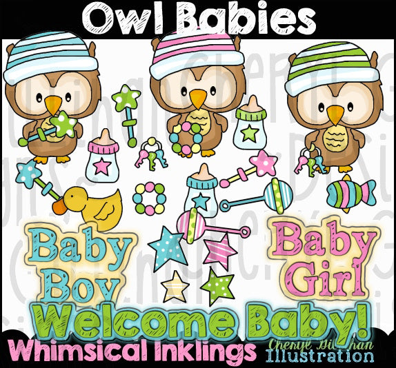 Owl Babies...Graphic Collection