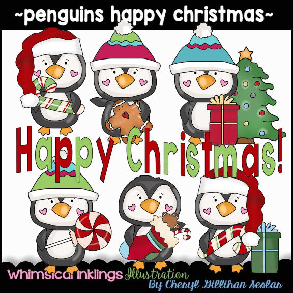 Penguins...Happy Christmas