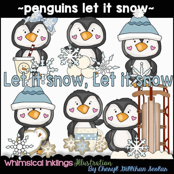 Pingüinos... Déjalo nevar