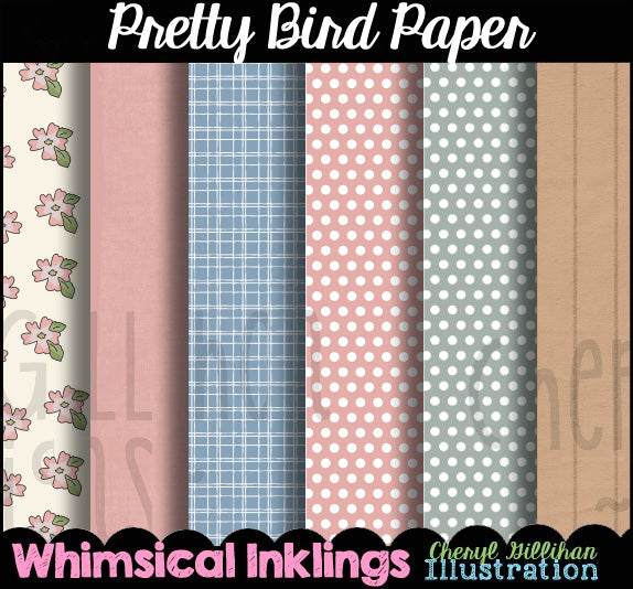 Pretty Bird...Papers Collection