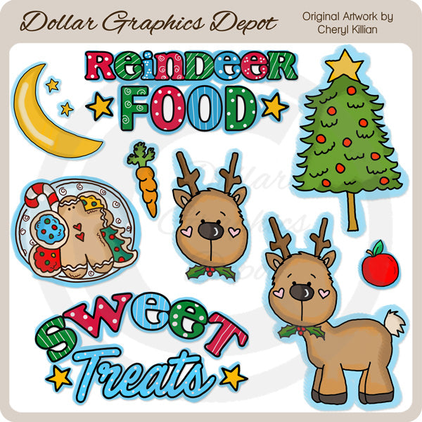 Reindeer Food - Clip Art