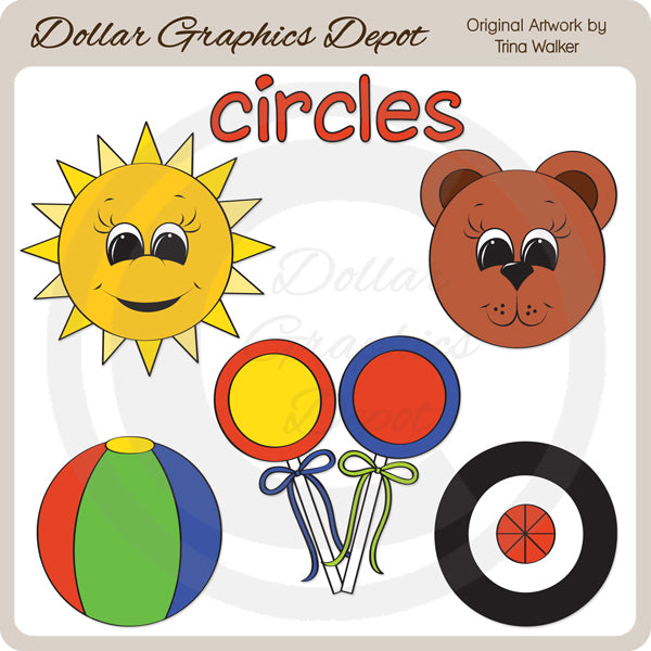 Shapes - Circles - Clip Art