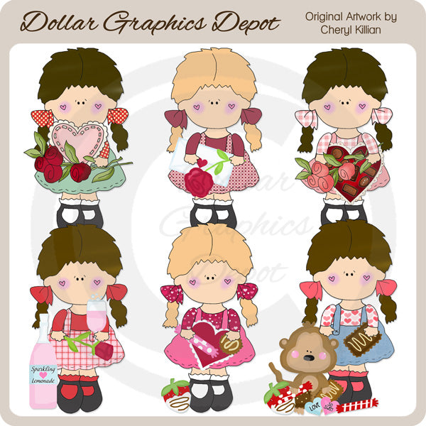 Sherry Lee - Valentine Wishes - Clip Art - DCS Exclusive