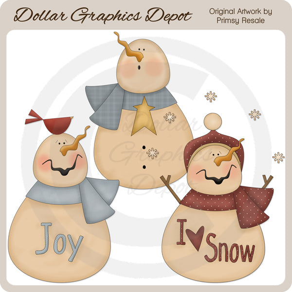 Snow Joy - Clip Art