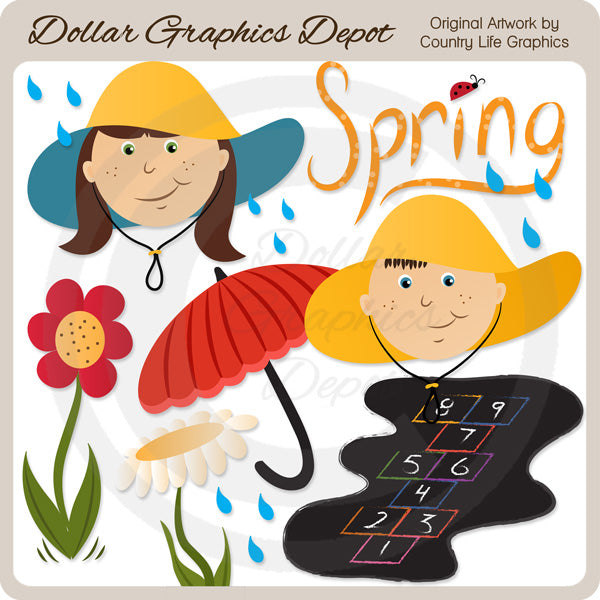 Campana di primavera - ClipArt