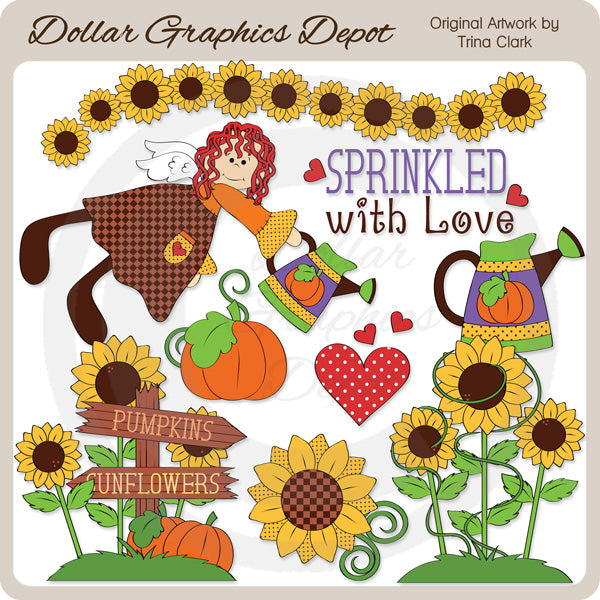 Sprinkled with Love - Clip Art