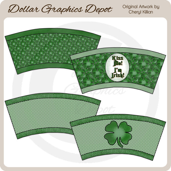 St. Patrick's Day - Cup Covers
