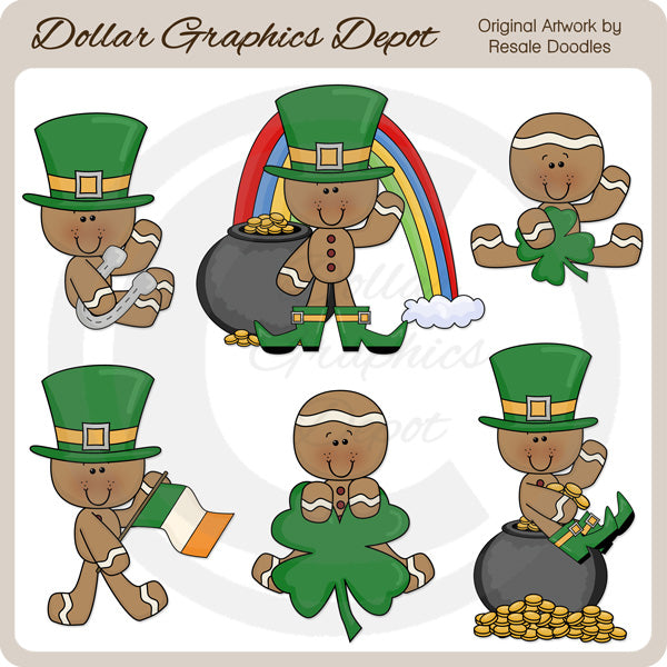 St. Patty's Gingers - Clip Art