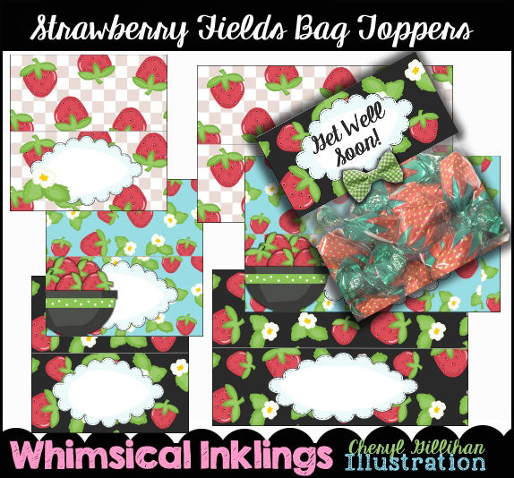 Strawberry Fields_Bag Toppers