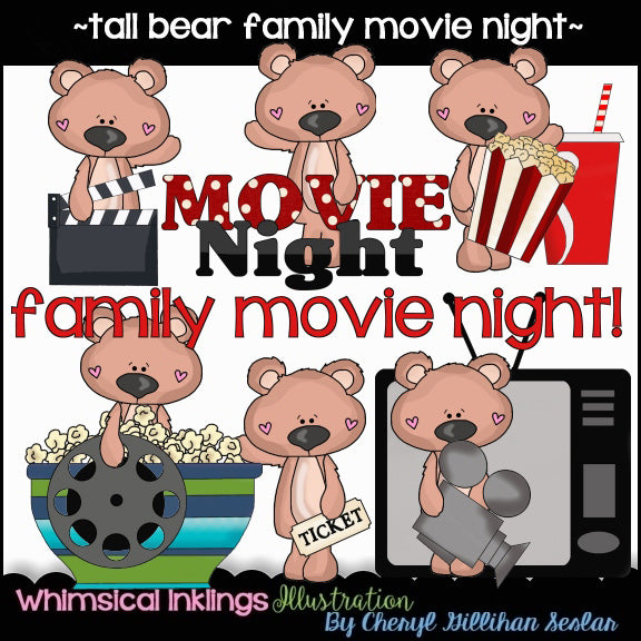 Tall Bears...Movie Night